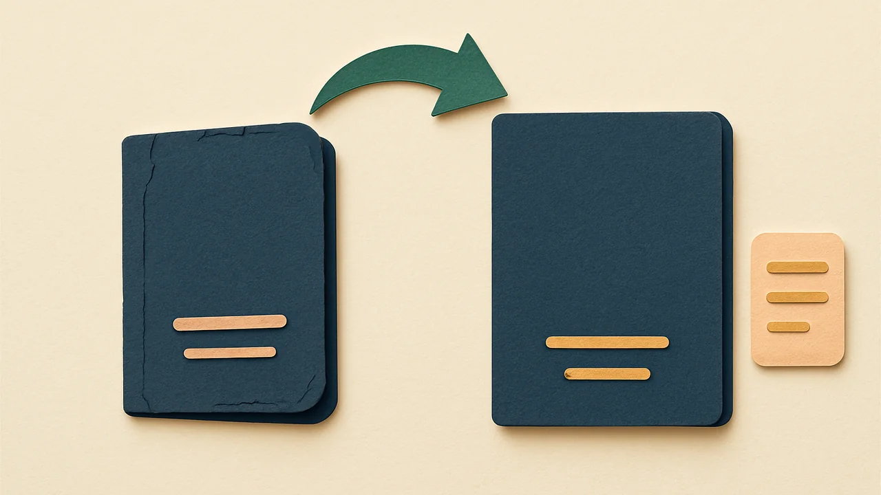 Old and new passports needing a fresh UK ETA application on etourist.com